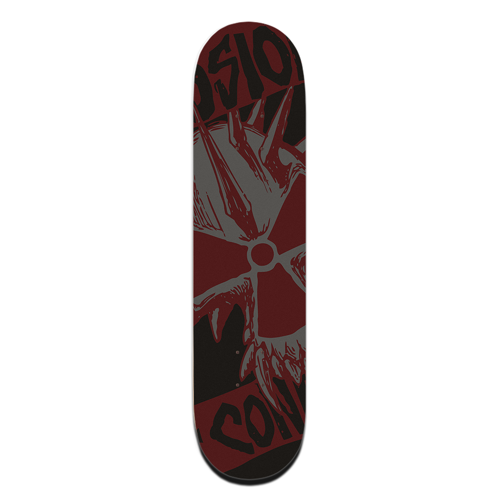 COC Skateboards Oversized Skull Skateboard