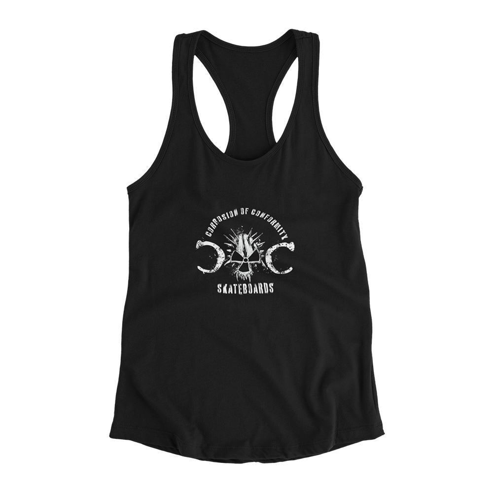 COC Skateboards Logo Racerback Tank